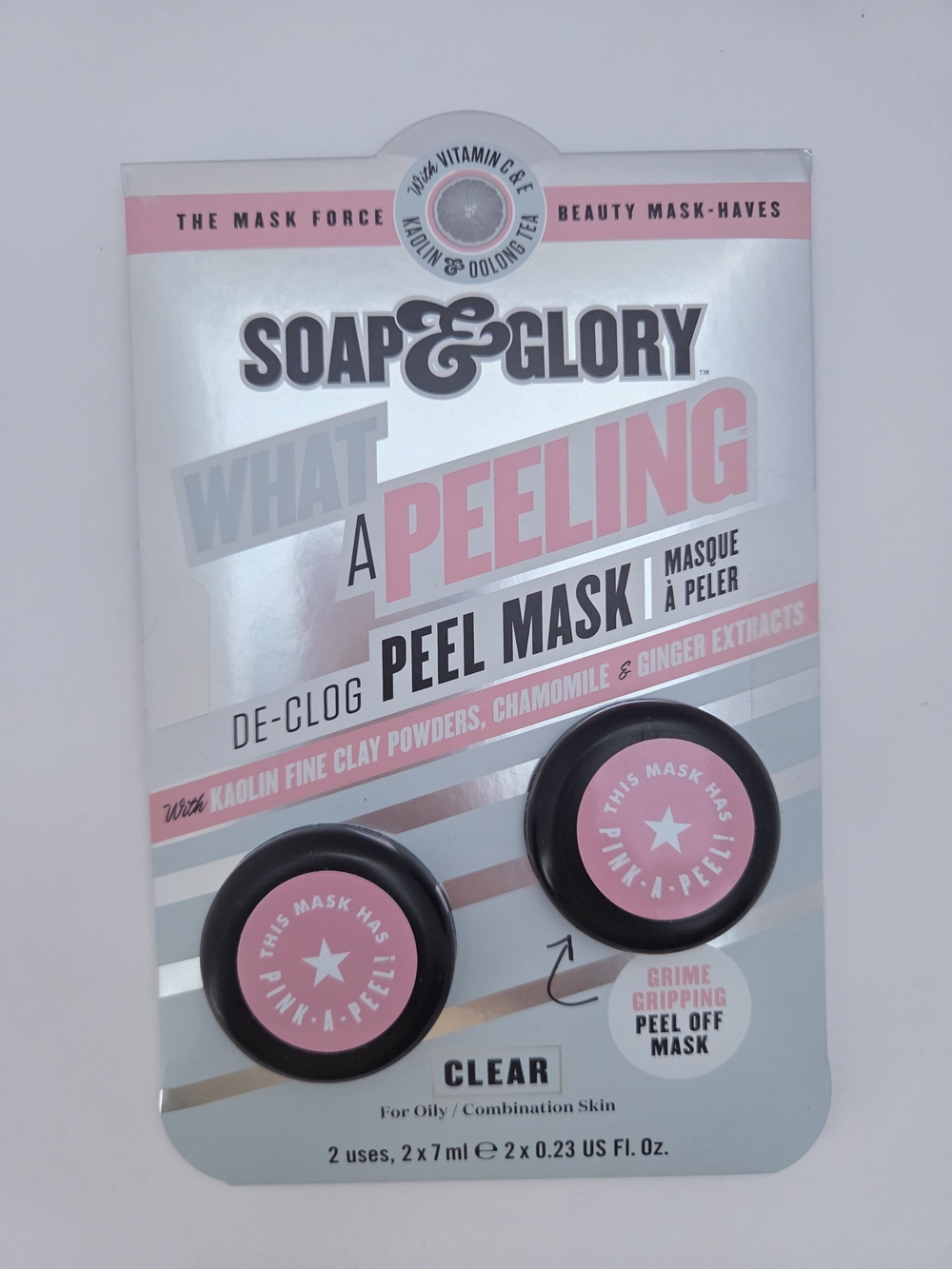 $5 When Final Checkout Is $15+ – Soap & Glory Peel-Off Facial Mask (2)